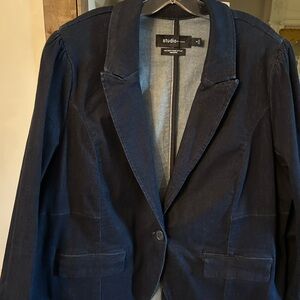 Torrid Navy Blue Blazer